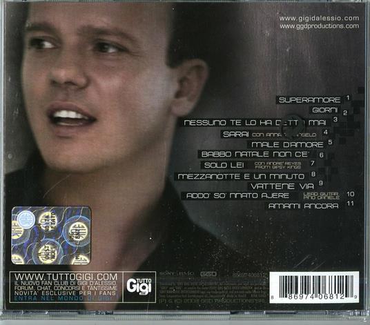 Questo sono io - CD Audio di Gigi D'Alessio - 2