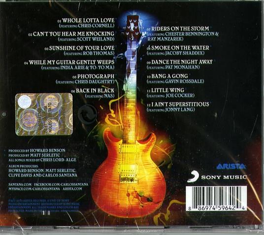 Guitar Heaven. The Greatest Guitar Classics of All Time - CD Audio di Santana - 2