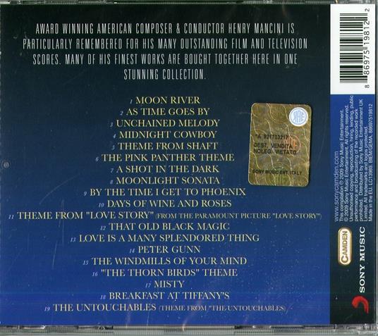 Moon River. The Best of (Colonna sonora) - CD Audio di Henry Mancini - 2