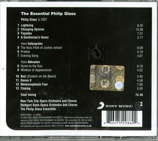 The Essential Philip Glass - CD Audio di Philip Glass - 2