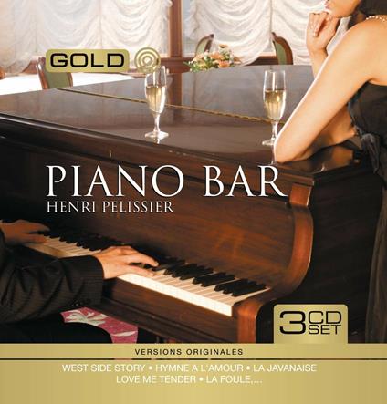 Gold Metal Box Piano Bar - CD Audio di Henri Pelissier