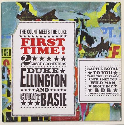First Time! The Count Meets the Duke - CD Audio di Duke Ellington,Count Basie