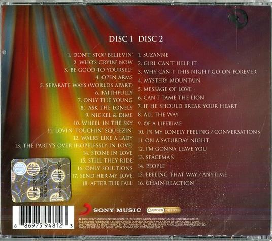 Don't Stop Believin'. The Best of Journey - CD Audio di Journey - 2