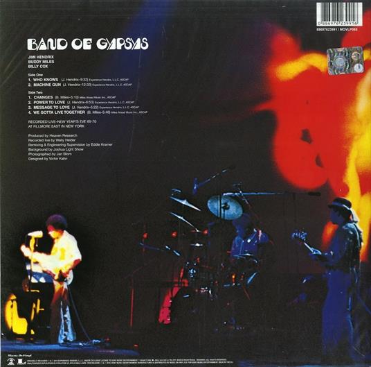 Band of Gypsys - Vinile LP di Jimi Hendrix - 2
