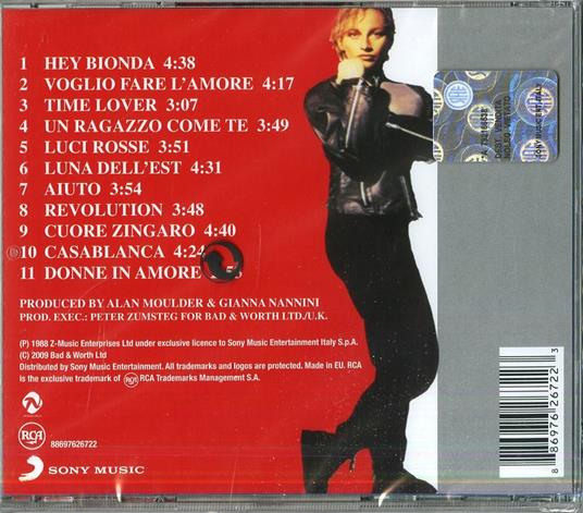 Malafemmina (Oscar del Disco) - CD Audio di Gianna Nannini - 2