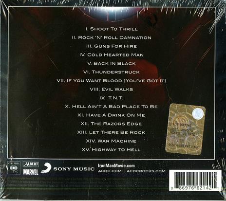 Iron Man 2 (Colonna sonora) - CD Audio di AC/DC - 2