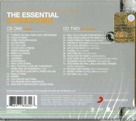 The Essential Carole King - CD Audio di Carole King - 2