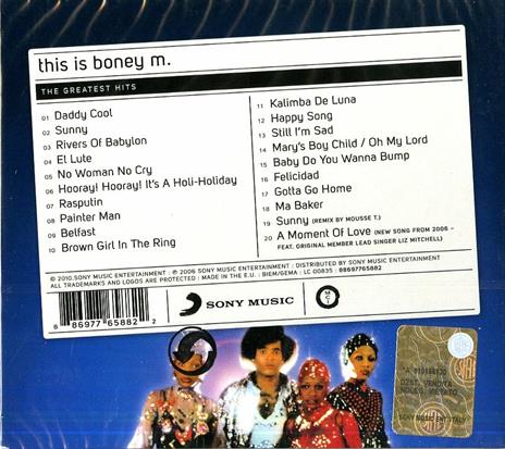 This Is. The Magic of Boney M - CD Audio di Boney M. - 2