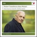 Concerti per pianoforte n.21, n.22, n.23, n.24, n.25, n.26, n.27, n.15, n.17 - Sonata n.12 - Concerti K365, K242 - Quintetto 452 - CD Audio di Wolfgang Amadeus Mozart,Robert Casadesus