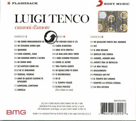 Luigi Tenco - CD Audio di Luigi Tenco - 2