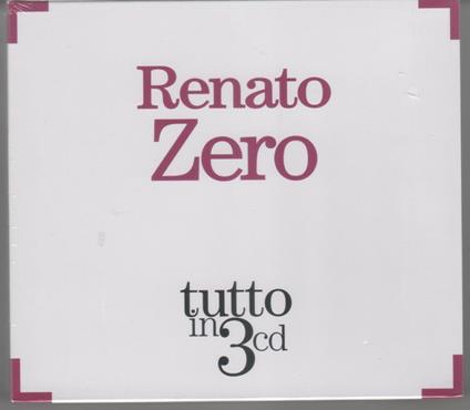 Renato Zero - CD Audio di Renato Zero