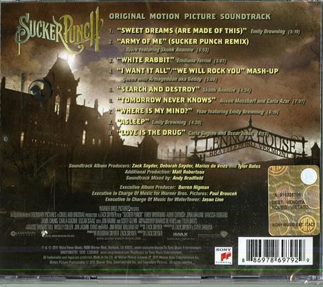 Sucker Punch (Colonna sonora) - CD Audio - 2