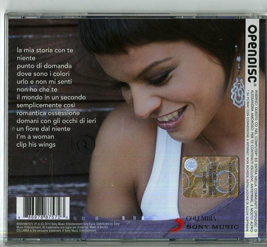 Il mondo in un secondo (Slidepack) - CD Audio di Alessandra Amoroso - 2