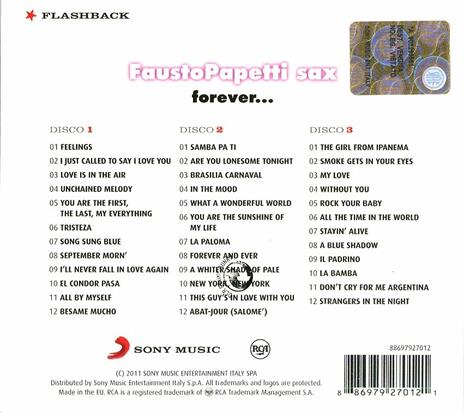 Forever - CD Audio di Fausto Papetti - 2