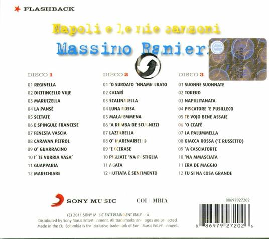 Napoli e le mie canzoni - CD Audio di Massimo Ranieri - 2