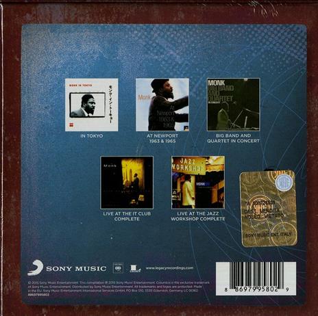 Complete Thelonious Monk Columbia Live Albums Collection - CD Audio di Thelonious Monk - 2
