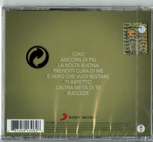 Ancora di più. Cinque passi in più - CD Audio di Alessandra Amoroso - 2