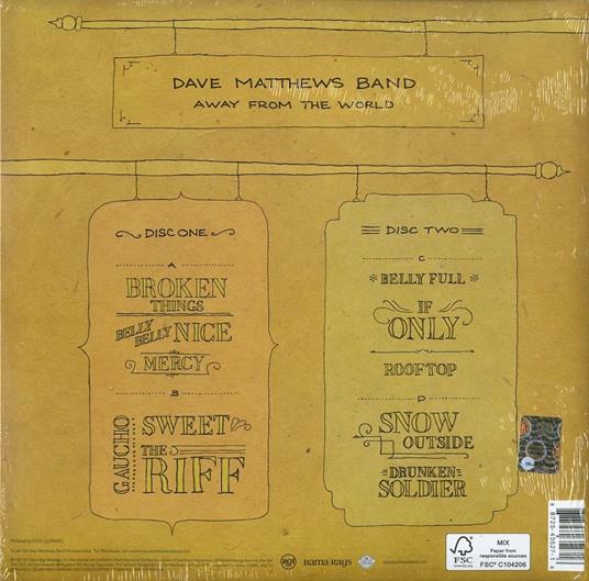 Away from the World - Vinile LP di Dave Matthews (Band) - 2