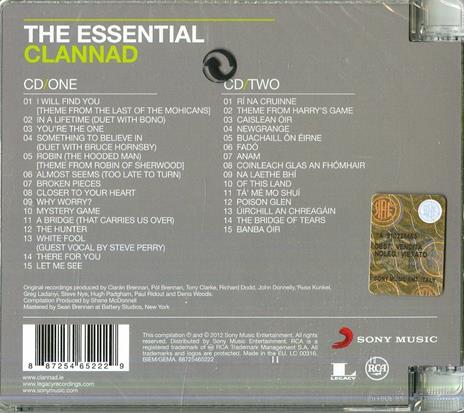 The Essential Clannad - CD Audio di Clannad - 2