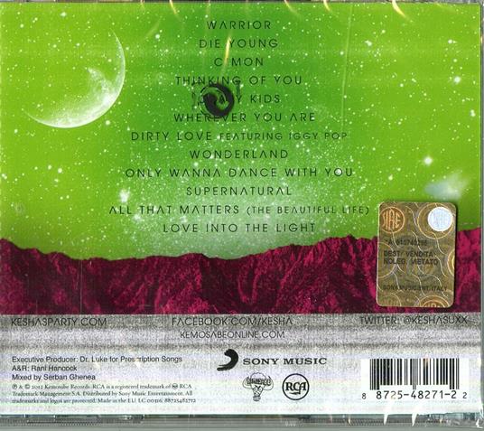 Warrior - CD Audio di Kesha - 2