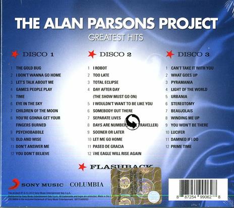 Greatest Hits - CD Audio di Alan Parsons Project - 2