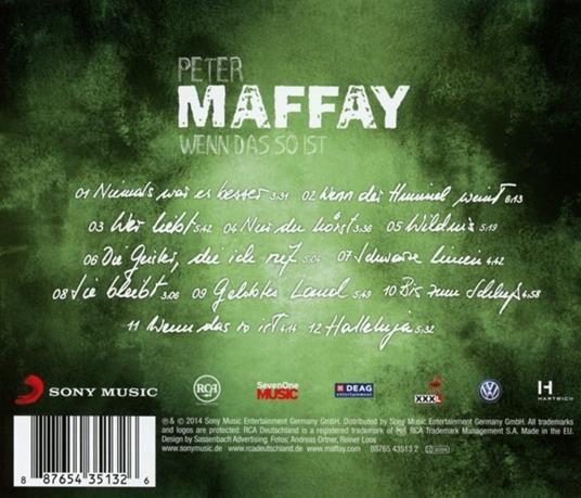 Wenn Das So Ist - CD Audio di Peter Maffay - 2