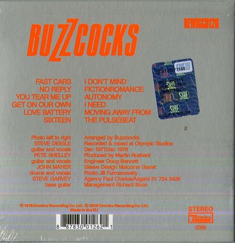 Another Music in a Different Kitchen - CD Audio di Buzzcocks - 2