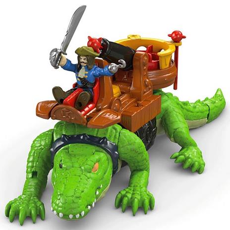 Mattel: Fisher Price - Imaginext - Walking Croc - 3