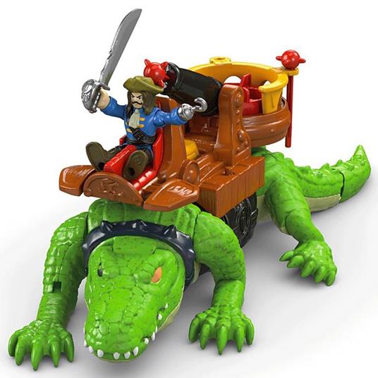Mattel: Fisher Price - Imaginext - Walking Croc - 3