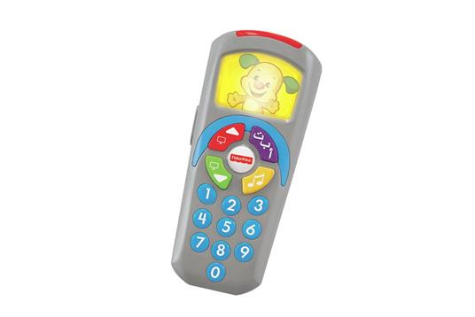 Fisher-Price Telecomando di Cagnolino Ridi & Impara, Giocattolo per Bambini 6+ Mesi