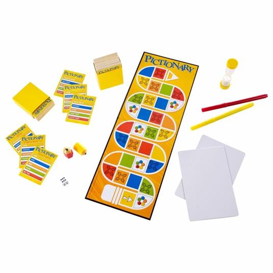 Pictionary - Gioco in Scatola per tutta la Famiglia, disegna e indovina le parole, Lingua Italiana, 8+anni - 6