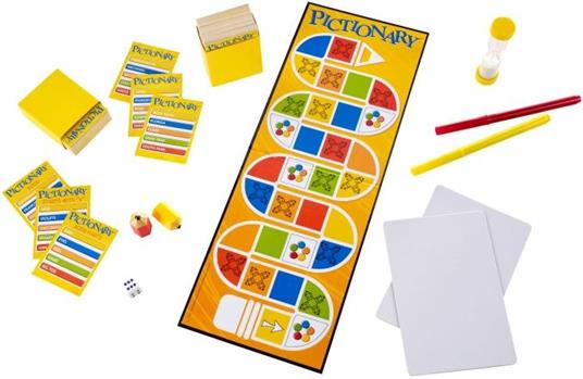 Pictionary - Gioco in Scatola per tutta la Famiglia, disegna e indovina le parole, Lingua Italiana, 8+anni - 7