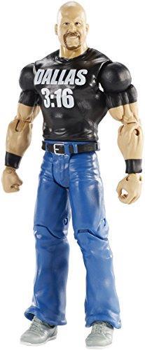 Mattel- dxg48 – WWE Wrestlemania 33 Stone Cold Steve Austin Action Figure Multicolore