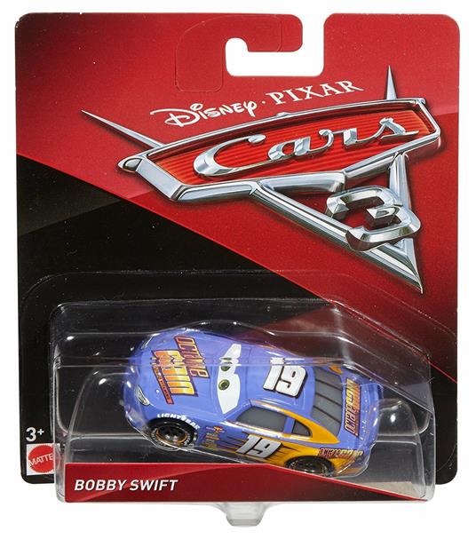 Cars 3. Personaggio Scala 1:55 Bobby Swift