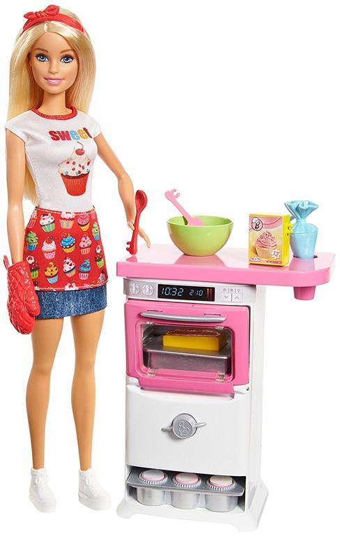 Barbie Fairytale. Barbie Pasticcera Playset (FHP57) - 2