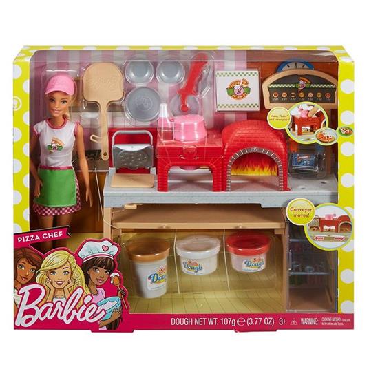Barbie Fairytale. Barbie Pizza Chef Playset (FHR09) - 2
