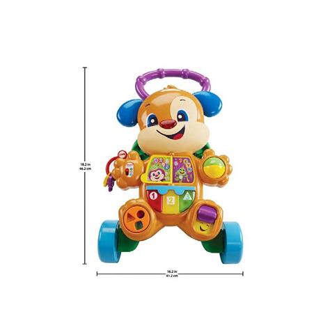 Fisher-Price Cagnolino Primi Passi Smart Stages, Giocattolo Istruttivo per Bambini 6+ Mesi