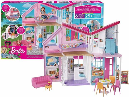 Barbie Casa di Malibu, Casa per Bambole con Accessori - 2
