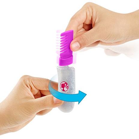 Barbie Capelli Arcobaleno Bambola con Accessori inclusi, Giocattolo per Bambini 3+ Anni. Mattel (FXN96) - 7
