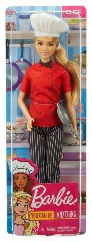 Barbie Bambola Chef con Padella e Cappello da Cuoco, Giocattolo per Bambini 3+ Anni. Mattel (FXN99) - 6
