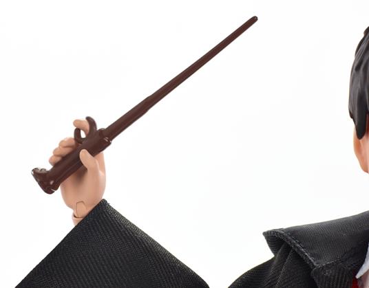 Harry Potter Personaggio Harry con Uniforme di Hogwarts e Bacchetta - 5