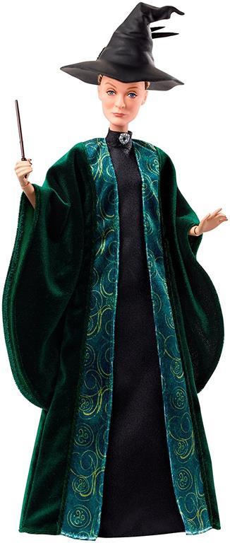 Harry Potter- Personaggio Professoressa McGranitt con Abiti, Cappello e Macchetta,da Collezionare - 2