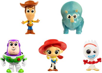 Toy Story 4 Minis 5-figure Pack Woody Buzz Jessie Trixie Forky Mattel