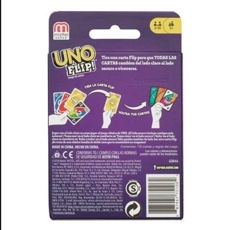 Mattel Games UNO Flip Gioco di Carte - 6