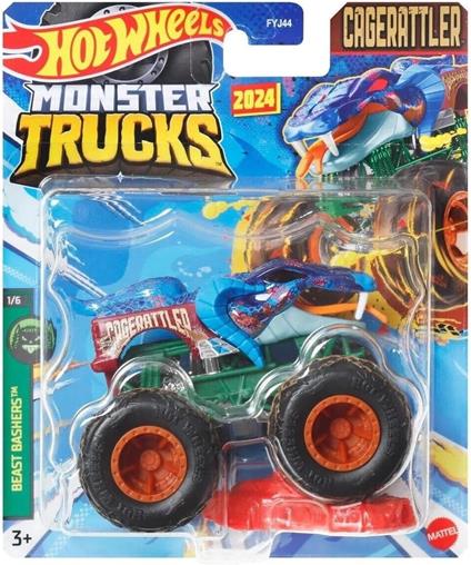 CageRattler Beast Bashers Hot Wheels Monster Trucks