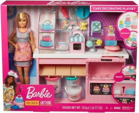 Barbie Playset Pasticceria con Bambola e Accessori da Cucina, 3+ Anni. Mattel (GFP59) - 7