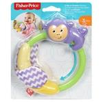 Mattel GGF06 - Fisher Price - Sonaglino Dentaruolo Animale Safari Scimmia