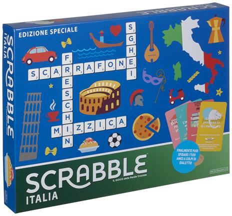 Mattel Games Scrabble Italia. Edizione Speciale - 5
