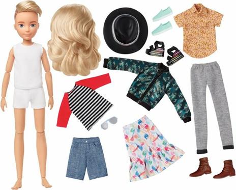 Creatable Bambola Delux Capelli Biondi Corti (GGG56) - 2