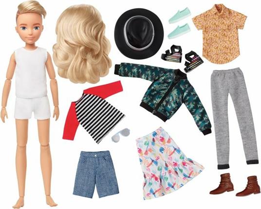 Creatable Bambola Delux Capelli Biondi Corti (GGG56) - 2